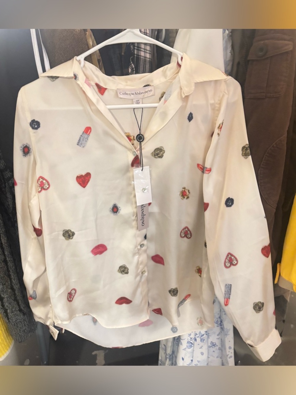 Catherine Malandrino blouse NWT